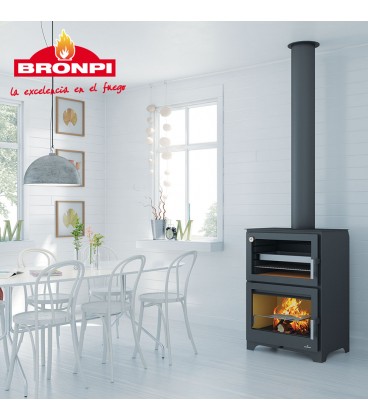 Conheça o Calefator e Forno a Lenha 2 em 1 MURANO, da Bronpi